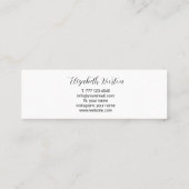 汎用名刺 スキニー名刺 (裏面)