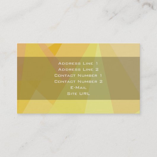 汎用名刺 名刺 (裏面)