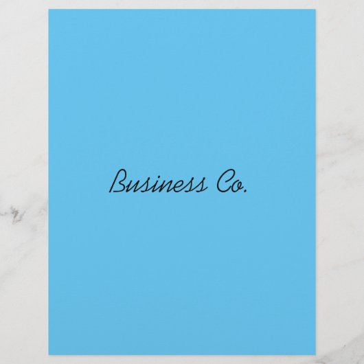 汎用登録型枠のカスタマイズ チラシ (裏面)