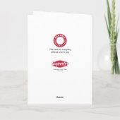 汎用誕生日グリーティングカード カード (裏面)