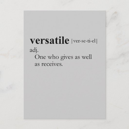 汎用（定義） ポストカード (正面)