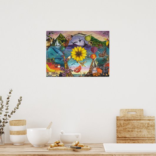 汎神論 ポスター (キッチン)