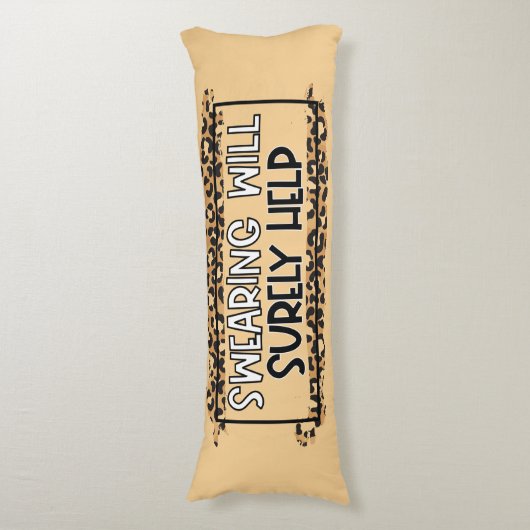 汗おもしろいは必ず救済引用文 ボディピロー (正面縦)