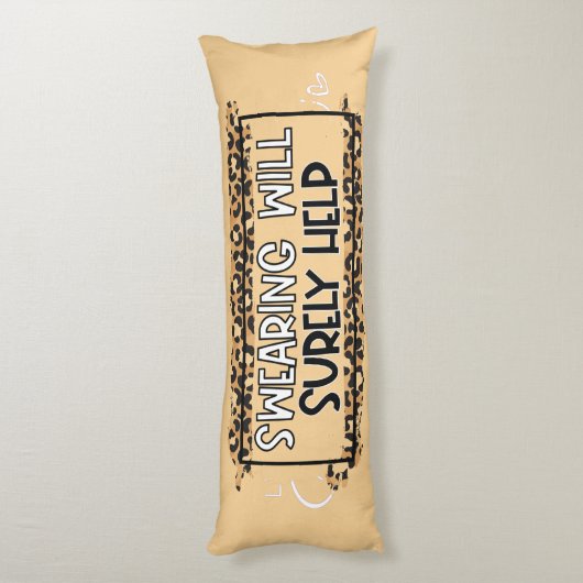 汗おもしろいは必ず救済引用文 ボディピロー (裏面 (縦))