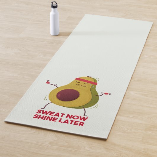 汗が後で輝く ヨガマット (インサイチュ)