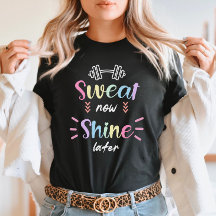 汗が後のジムの引用文に着色文字で輝く