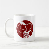 汗が赤く乾く コーヒーマグカップ (左)