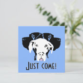 汗だくデーン娘 | ドッゲンハウス招待 招待状 (スタンド正面)