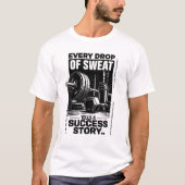 汗のひとしずく  Tシャツ (正面)