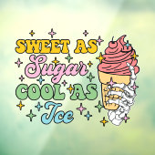 汗のように甘く氷のように涼しい ウィンドウサイン (シート3)