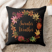 汗の天気落ちた秋離れの収穫 クッション (ブランケット)