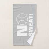 汗はバスケットボール選手のためのタオルのギフトを遊ばしません ハンドタオル (ハンドタオル)