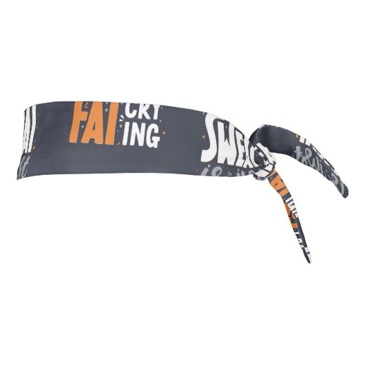 汗は太った泣き叫び|パーソナライズされた| タイヘッドバンド (回転90)