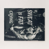 汗は脂肪泣き叫びやる気を起こさせる感動的 ジグソーパズル (横)