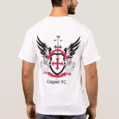 汗は草を育たせます Tシャツ (裏面)