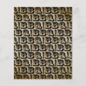 汗まみれのピンクの漫画の豚 | Barbecue チラシ (裏面)