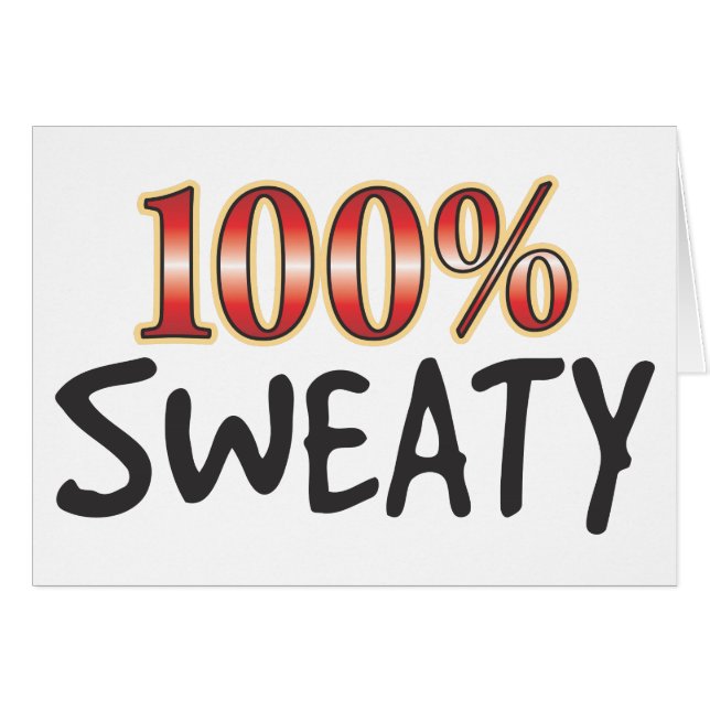 汗まみれの100% (正面横)