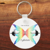 汗をかかないで…聞け キーホルダー (正面)