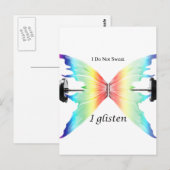 汗をかかないで…聞け ポストカード (正面/裏面)