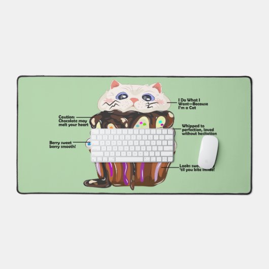 汗をかく デスクマット (キーボード&マウス)