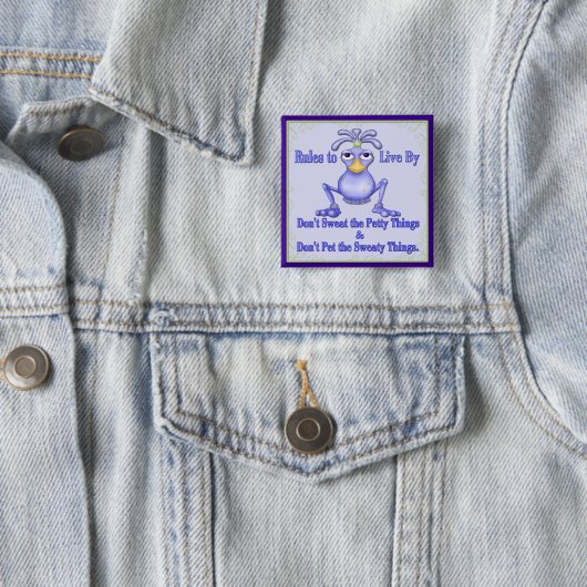 汗をかく 缶バッジ (インサイチュ)