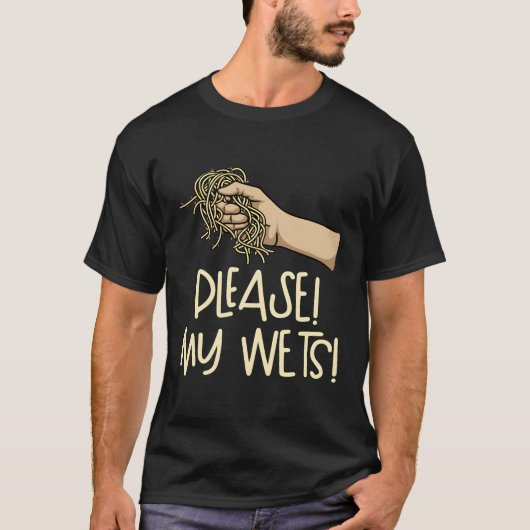 汗を拭いて下さい Tシャツ (正面)