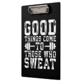 汗を来流す人に良い事 – インスピレーション クリップボード (左)