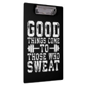 汗を来流す人に良い事 – インスピレーション クリップボード (右)