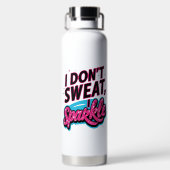 汗を流さないおもしろい ウォーターボトル (背面)