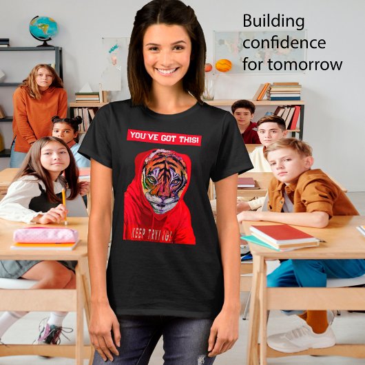 汗シャツを着たトラ保ガ、先生 Tシャツ