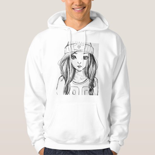 汗シャツ パーカ (正面)