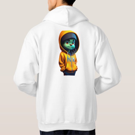 汗シャツ パーカ (裏面)