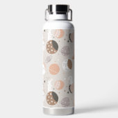 汗ドリームバンニーズイン宇宙パターン ウォーターボトル (背面)