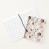 汗ドリームバンニーズイン宇宙パターン ノートブック (内部)