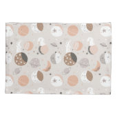 汗ドリームバンニーズイン宇宙パターン 枕カバー (裏面)