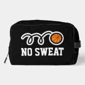 汗バスケットボールスおもしろいポーツアメニティバッグキットなし ドップキット (裏面)