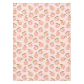 汗桃の柄 テーブルクロス (正面)