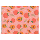 汗桃の柄 テーブルクロス (正面(横))