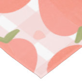 汗桃の柄 テーブルクロス (アングル)