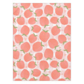 汗桃の柄 テーブルクロス (正面)