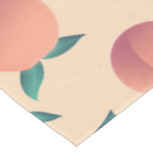 汗桃の柄 テーブルクロス (アングル)