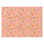 汗桃の柄 テーブルクロス (正面(横))