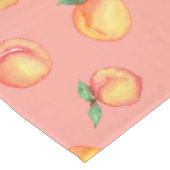 汗桃の柄 テーブルクロス (アングル)