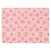 汗桃の柄 テーブルクロス (正面(横))