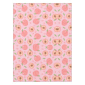 汗桃の柄 テーブルクロス (正面)