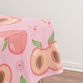 汗桃の柄 テーブルクロス