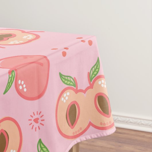 汗桃の柄 テーブルクロス (インサイチュ)