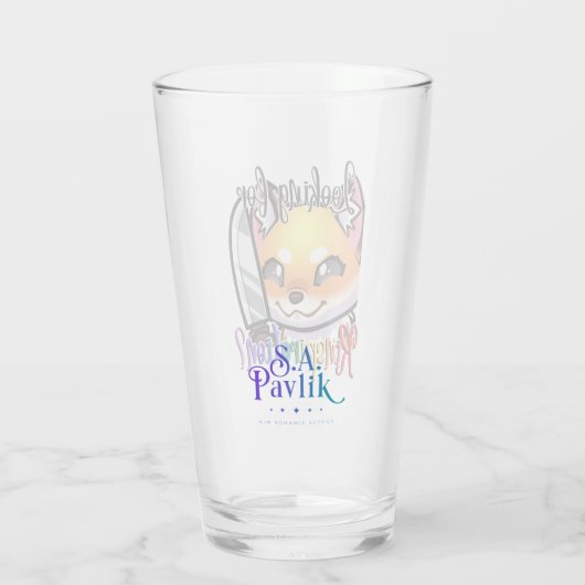 汗 タンブラーグラス (裏面)