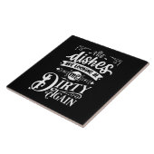 汚いおもしろい料理はワードアート タイル (側面)