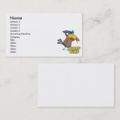 汚いおもしろい鳥のいけなトゥーカ 名刺 (正面/裏面)